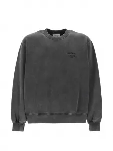 Свитшот с логотипом Maison Kitsuné, серый