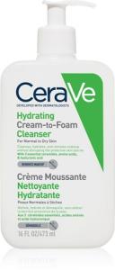 Пенящийся очищающий крем для нормальной и сухой кожи CeraVe Cleansers, 473 ml
