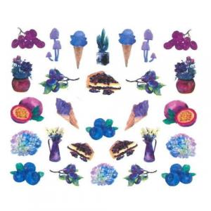 Наклейка для ногтей на водной основе № BN-1797., AllePaznokcie