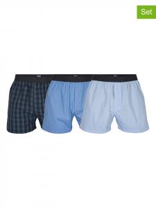 JBS Комплект из 3 штук: боксерские шорты светло-голубого/темно-голубого цвета