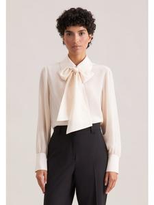 Расклешенная блузка, стандартного кроя, цвета экрю Seidensticker