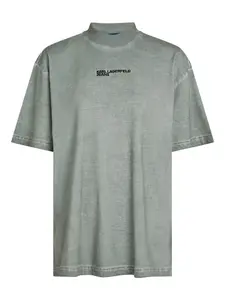 Футболка с логотипом Karl Lagerfeld Jeans, серый