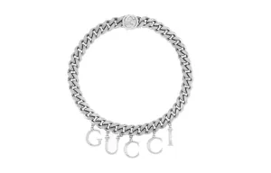 Choker With Script GUCCI, серебро