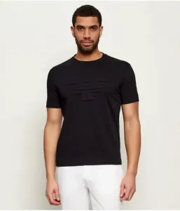 Футболка slim fit Emporio Armani, черный