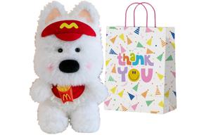 Плюшевая кукла милого щенка вест хайленд уайт терьера высота 23 см Mise