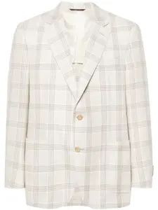 Однобортный пиджак Canali, нейтральный