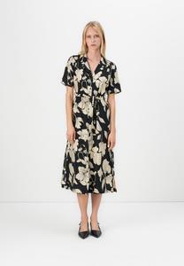 Платье JDY LIFE MIDI DIA, Black/Beige