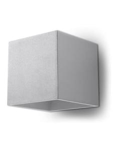 Nice Lamps Настенный светильник GEO 1 серого цвета, высота 10 см