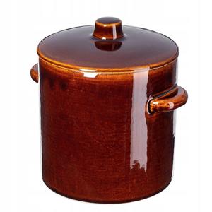 KADAX Емкость для брожения для домашней пивоварни "Афина", бродильный котел для квашеной капусты, глиняная бочка, кастрюля 2л