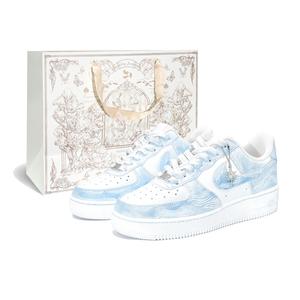 Air Force 1 Shopping Bag, Blue Ocean, First Day Culture нескользящий устойчивый к истиранию баланс низкий верх Nike, синий белый