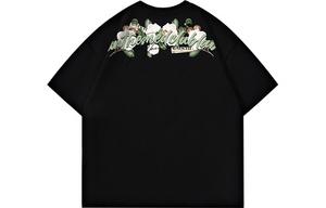 Футболка унисекс без принта черная