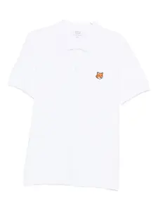 Поло с логотипом в виде головы лисы Maison Kitsuné