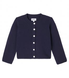 Кардиган из шерсти Giovanna Molo, Galaxy Blue