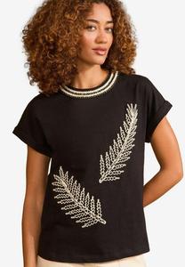 Рубашка с принтом REGULAR FIT. Love & Roses, черный