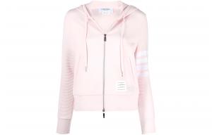 Толстовка-пальто женская розовая THOM BROWNE