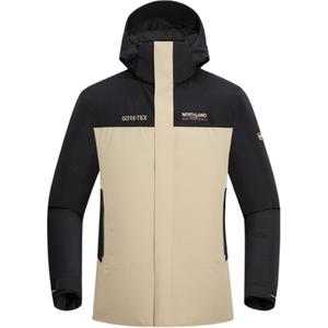 PROFESSIONAL Waterproof, Windproof, Breathable и Thermal ветровка для мужчин NORTHLAND, cliff хаки/pure черный