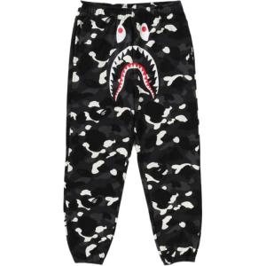 Городские камуфляжные FW25 вязаные спортивные штаны мужские A BATHING APE, черный