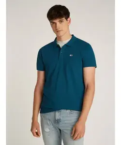 Футболка поло Regular fit Tommy Jeans, синий