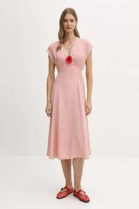 Платье из вискозы The Sleeper, розовый