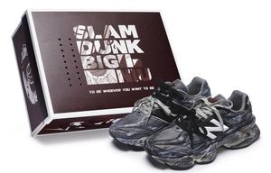 Кроссовки New Balance 9060 Lifestyle Low-top, серый/черный/белый