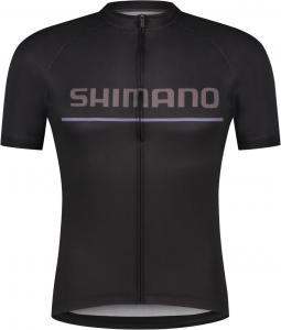 SHIMANO Футболка с коротким рукавом LOGO, черная
