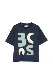 Футболка с логотипом BOSS, синий