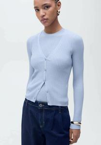 Кардиган Mango BUGAMBI, Light Blue