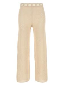 Брюки BODE с деталями из кроше, нейтральный