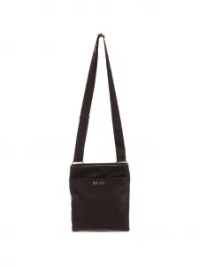 Текстурированная сумка-мессенджер Just Cavalli, черный