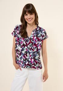 Блуза GEMUSTERTE Cecil, кремовый