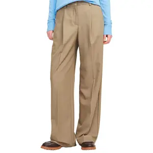 Брюки Jack & Jones Ellis Wide JJXX dress, бежевый