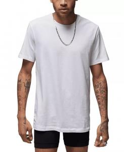 Комплект из 2 мужских футболок Flight Base из эластичного хлопка с круглым вырезом Jordan, белый