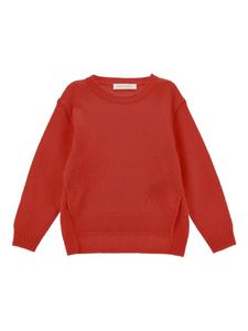 Monnalisa вязаный свитер, красный