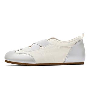 Туфли Мэри Джейн на плоской подошве женские Hotwind, White