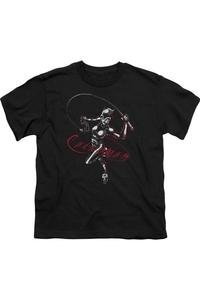 Футболка с коротким рукавом для детей "Batman Kitten With A Whip" Gildan, черный