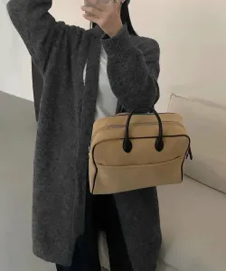 Длинный кардиган с поясом (шарф можно заказать отдельно) Aimoha - Select -, цвет Gray