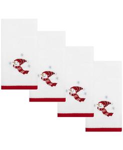 Набор из 4 хлопковых полотенец для рук Holiday Cheer, 4 шт., 45 см x 28 см Avanti, белый