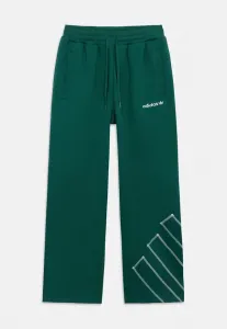 Свободные брюки с блокировкой, спортивные штаны унисекс для подростков Adidas Originals, Collegiate Green