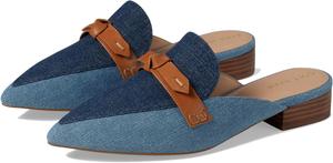 Лоферы Cole Haan Piper Bow Mule, цвет Light Denim/Dark Denim/Pecan Leather