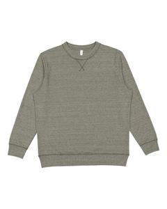 Мужская флисовая толстовка с круглым вырезом Vintage Wash LAT, цвет weathered military green