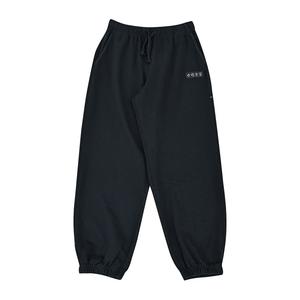 LiNing Вязаные спортивные штаны унисекс черный