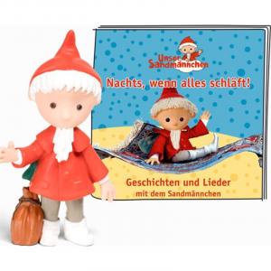 Сандманн Ночью, когда все спят Радио играет с песнями tonies, 1 шт.