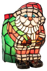 Настольная лампа Clayre & Eef Weihnachtsmann MaiV, стекло - 11 х 22 х 17 см