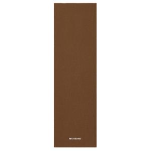 Шерстяной вязаный шарф унисекс коричневый WE11DONE