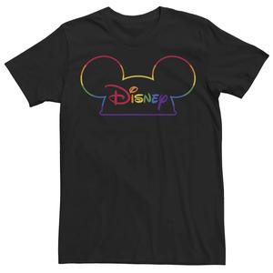 Мужская футболка Disney Rainbow Mouse Ears Licensed Character