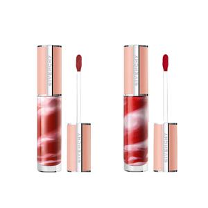 Премиальный сладкий и гладкий блеск для губ питательный блестящий 6мл+6мл Givenchy