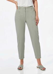 Тканевые брюки GOLDNER, цвет graugrün
