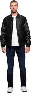 Куртка-бомбер Guess Quattro G Varsity, Jet Black