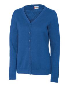 Кардиган Clique Imatra с V-образным вырезом, цвет sea blue
