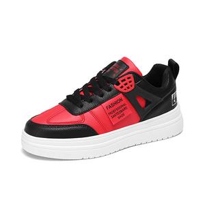 TONYBEAR Низкие скейтерские кроссовки унисекс черно-красные, цвет Black Red